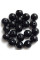 Акрилові намистини/14 мм/10 шт./чорний