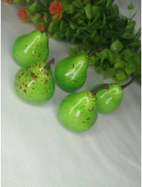 Груша зелена з хвостиком/5 см