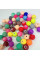 Бусини акрилові матові. Розмір 8 мм. Паковання 10 грамів (прим. 36 шт.) Колір мікс.