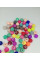 Бусини акрилові матові. Розмір 8 мм. Паковання 10 грамів (прим. 36 шт.) Колір мікс.
