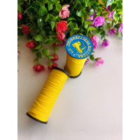 (1 шт.) Нитка капронова взуттєва 375 т. Колір жовтий. Котушка 20 м