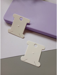 Пластикові котушки для намотування та зберігання ниток/4 х3,5 см/10 шт.