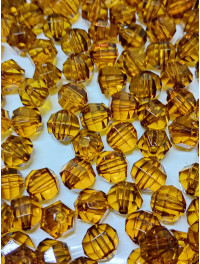 Акрилові намистини/10 мм/20 шт./карамель