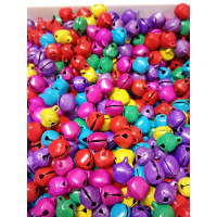 Металлические бубенцы/ 1×0.8 см / микс / 50 шт/