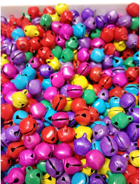 Металеві бубонці/1×0.8 см/мікс/50 шт./