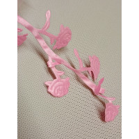 Троянди на тасьмі/рожевий/5 метрів