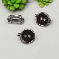 Основа для брошки / сталь / 5 шт / 20 мм