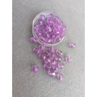 Акрилові гроно намистини/10 мм/10 грамів/20 шт./Лавандовий