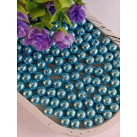 Намисто пластикові 8 мм. Колір —. Паковання 20 шт.