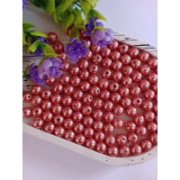 Намисто пластикові 8 мм. Колір —. Паковання 20 шт.