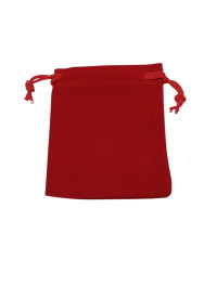 Оксамитові мішечки/7*9 см/червоний