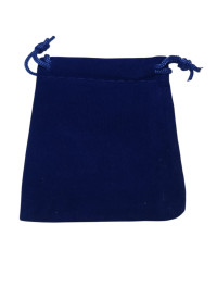 Оксамитові мішечки/7*9 см/синій