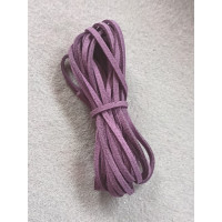 Шнур замшевий/ширина 3 мм/фіолетовий/3 метри