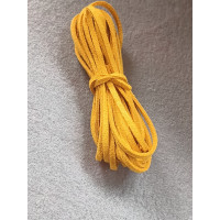 Шнур замшевый/ ширина 3 мм/ горчичный/ 3 метра