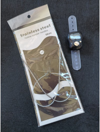 Спиці для в'язання металеві на троси No 3. Довжина 80 см.