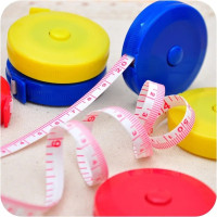 Сантиметр-рулетка 150 см. Рулетка портновська.