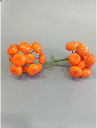 Міні мандарин/3 см/довжина 10-12 см/12 гілочок