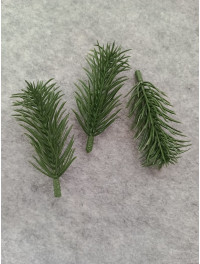 Гілка ялини/зелена/8 см/цінка вказана за 1 шт.