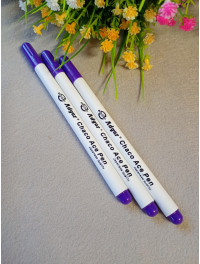 Маркер для тканини Adger змивний фіолетовий