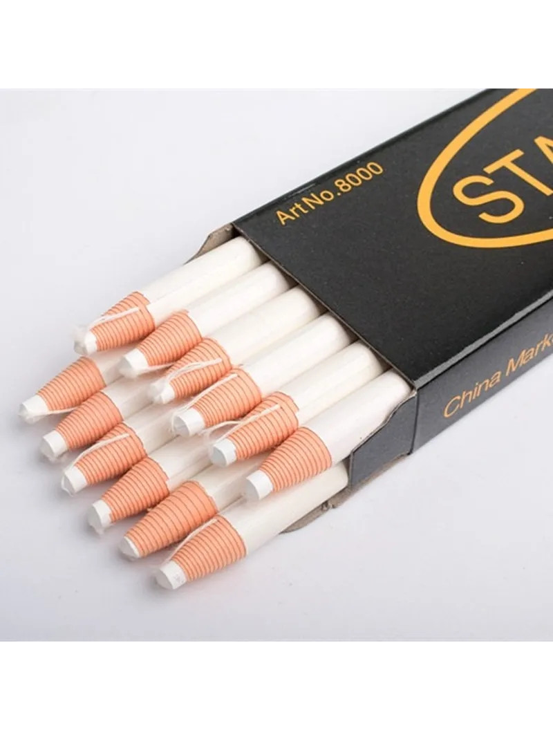 Олівець для тканини. Портновський олівець. Колір білий