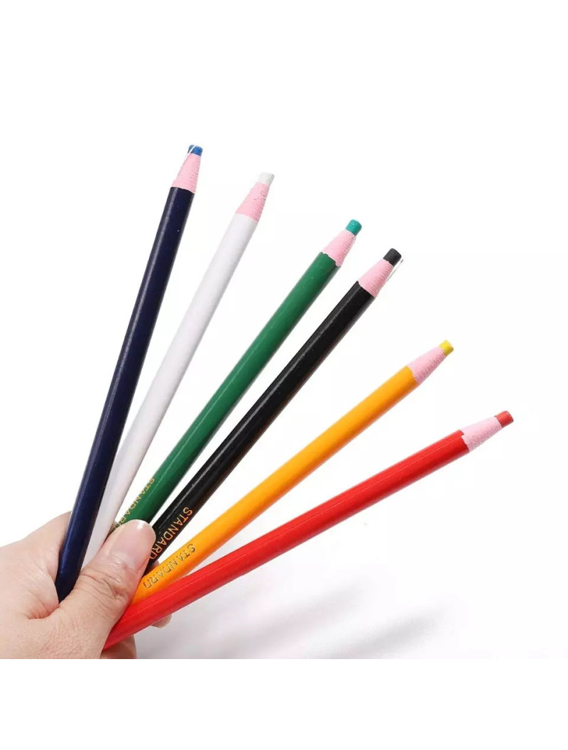 Олівець для тканини. Портновський олівець. Колір білий