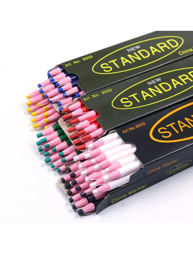 Олівець для тканини. Портновський олівець. Колір білий