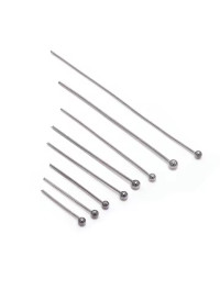 Пін із кулькою/неіржавка сталь/5 шт./3 см/