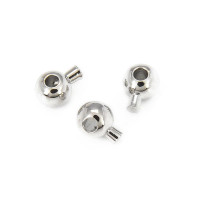 Крімп One Touch, кулька, срібло, 1 шт.