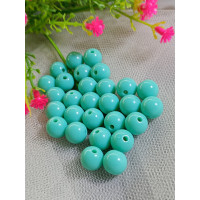 Акрилові намистини/10 мм/ментол