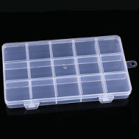 Органайзер пластик 15 отделений / 28×17,5×6 см