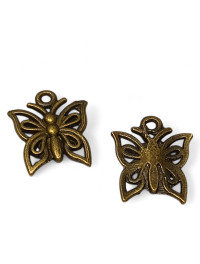 Підвісок метелик/15×12мм/бронза