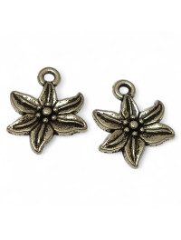 Підвіска квітка/18×15 мм/сталь