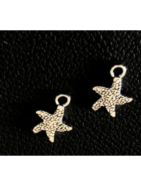 Металева підвіска "морська зірка" Розмір — 12х12 мм. Колір — срібло. Ціна вказана за 1 шт.