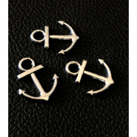 Металлическая подвеска "якорь" Размер -19*15мм. Цвет - серебро. Цена указана за 1 шт