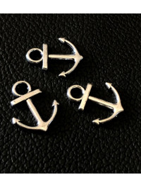 Металева підвіска "якір" Розмір — 19х15 мм. Колір — срібло. Ціна вказана за 1 шт.
