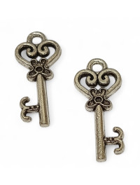 Підвіска ключик/20×8 мм/сталь