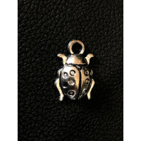 Металлическая подвеска. "божья коровка" Размер - 20*15мм. Цвет - серебро. Цена указана за 1 шт