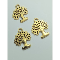 Подвеска. Размер - 17×15 мм. Металл. Цвет - золото