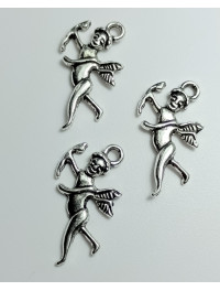 Підвіска. Розмір — 22 × 10 мм. Метал. Колір — срібло