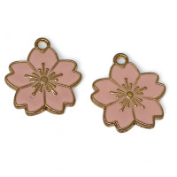 Подвеска сердце  / 18×20 мм / золото