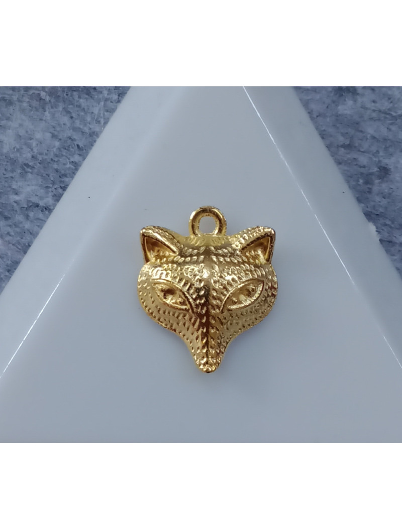 Підвіска/ Розмір — 2 × 1,5 см. Колір — золото/ Ціна за 1 шт.