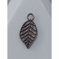 Подвеска/ Размер - 2×1см. Цвет - сталь/ Цена за 1 шт.