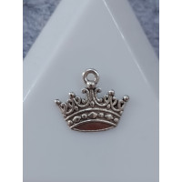 Подвеска/ Размер - 1,7×1,5см. Цвет - сталь/ Цена за 1 шт.