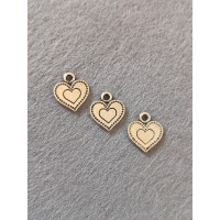 Підвіска метал/13×11 мм/стіль