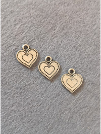 Підвіска метал/13×11 мм/стіль