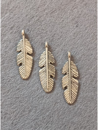 Підвіска/ Розмір — 3×0,9 см. Колір — срібло/ Ціна за 1 шт.