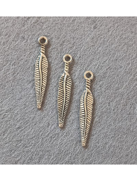 Підвіска/ширина — 2,7×0,5 см Колір — срібло/ Ціна за 1 шт.