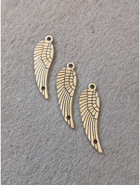 Підвіска/ Розмір — 3×0,9 см Колір — срібло/ Ціна за 1 шт.