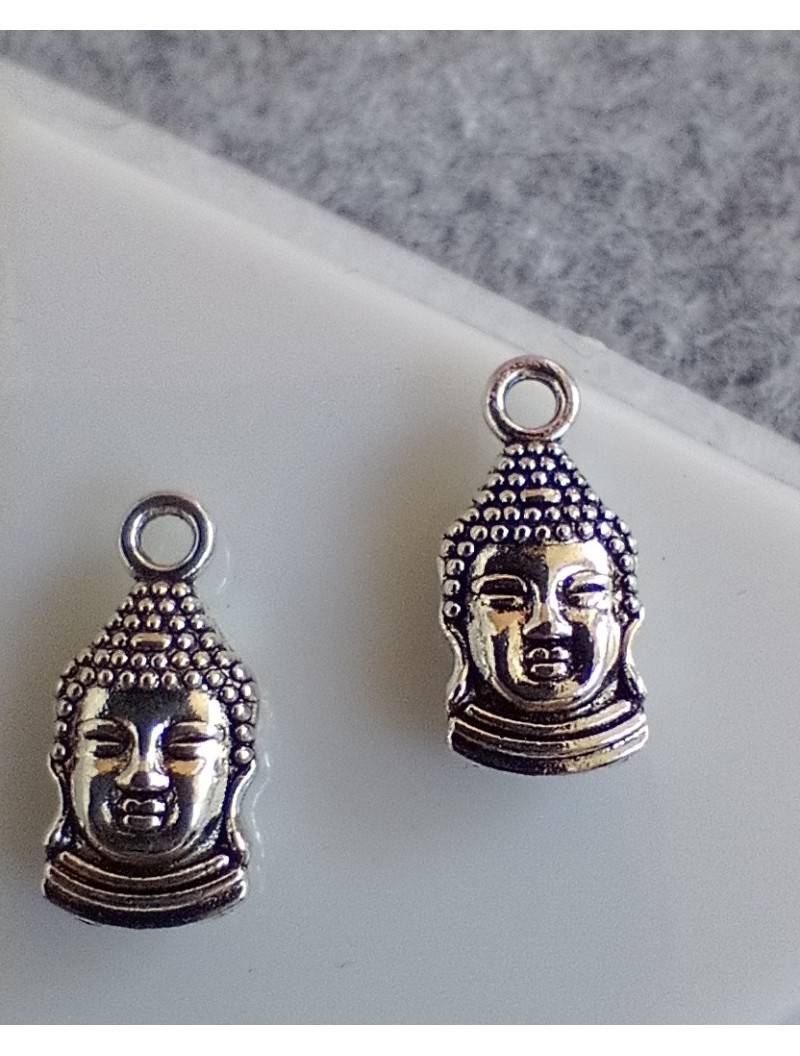 Підвіска/ширина -1,5×0,7 см Колір — срібло/ Ціна за 1 шт.