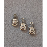 Подвеска/ Размер -1,5×0.7см Цвет - серебро/ Цена за 1 шт.